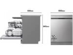 Máquina de Lavar Loiça LG DF243FVS D (Outlet Grade A - 14 Conjuntos - 60 cm - Inox) - Image 2