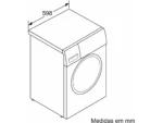 Máquina de Lavar Roupa BOSCH WGG244Z0EP (9kg - 1400 rpm - Branco) - Image 10