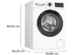 Máquina de Lavar Roupa BOSCH WGG244Z0EP (9kg - 1400 rpm - Branco) - Image 7