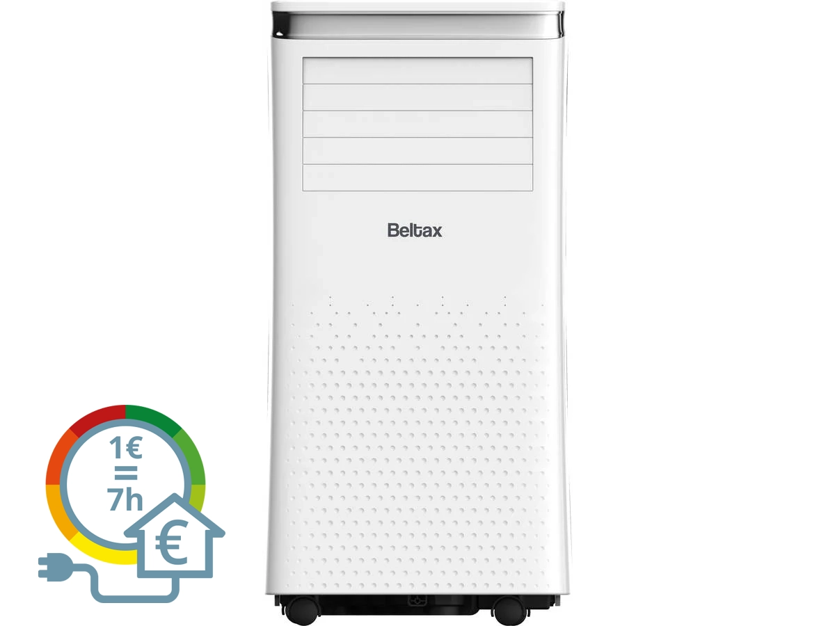 main Ar Condicionado Portátil BELTAX BAC-1009 (18 m² - 9000 BTU - Branco) - Image 1