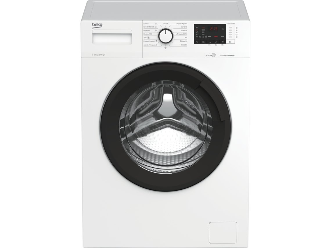 main Máquina de Lavar Roupa BEKO WTA 10712 XSWR (10 kg - 1400 rpm - Branco) - Image 1