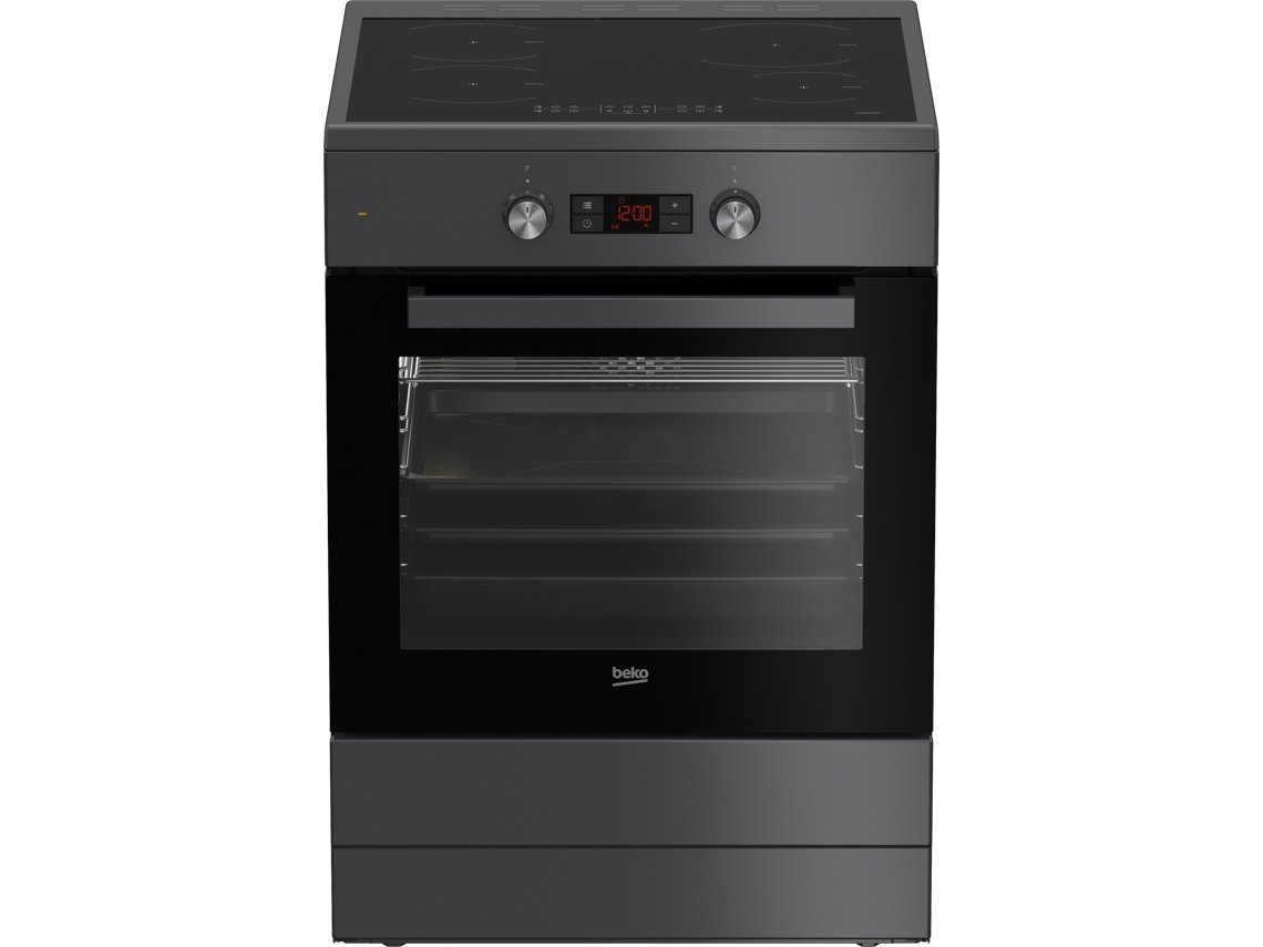 main Fogão BEKO FSM89301GA (Outlet Grade B - 72 L - Elétrico Indução - Cinza) - Image 1